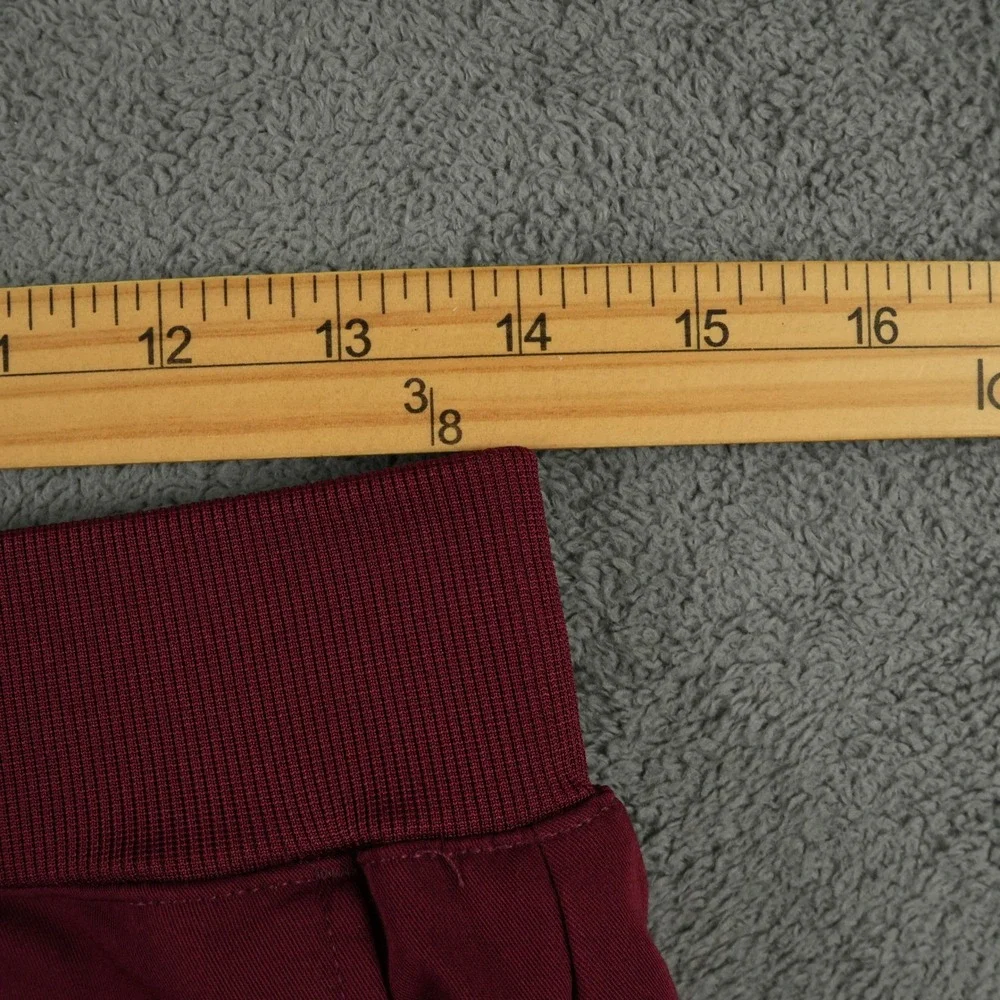 Fabletics Intake Scrub Pant Mens M Burgundy Performance Stretch Cargo‎ Medical